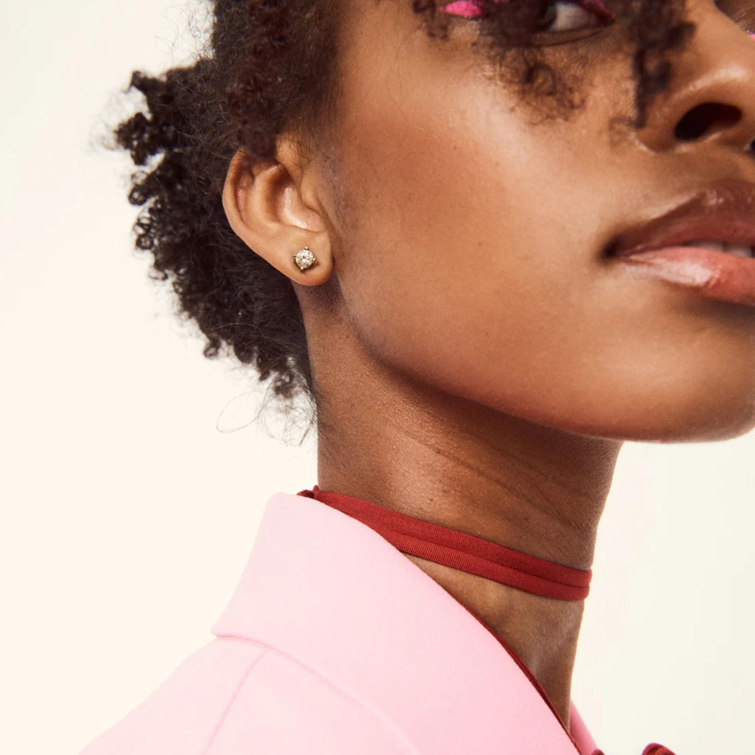 Gold Stud Earrings For Women Trendy - Lightweight Waterproof & Sweatproof Jewerly - Image 3