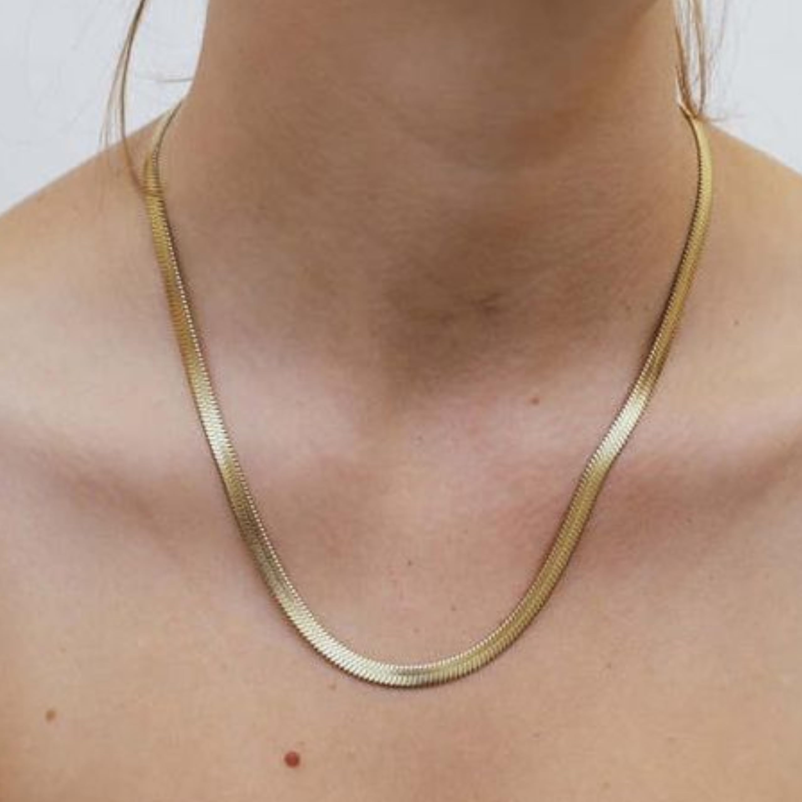 Hey Harper Gold Necklace For Women Trendy Necklace - 14K Golden PVD Coating Waterproof & Sweatproof Non Tarnish Jewelry Chain Necklaces - Image 7