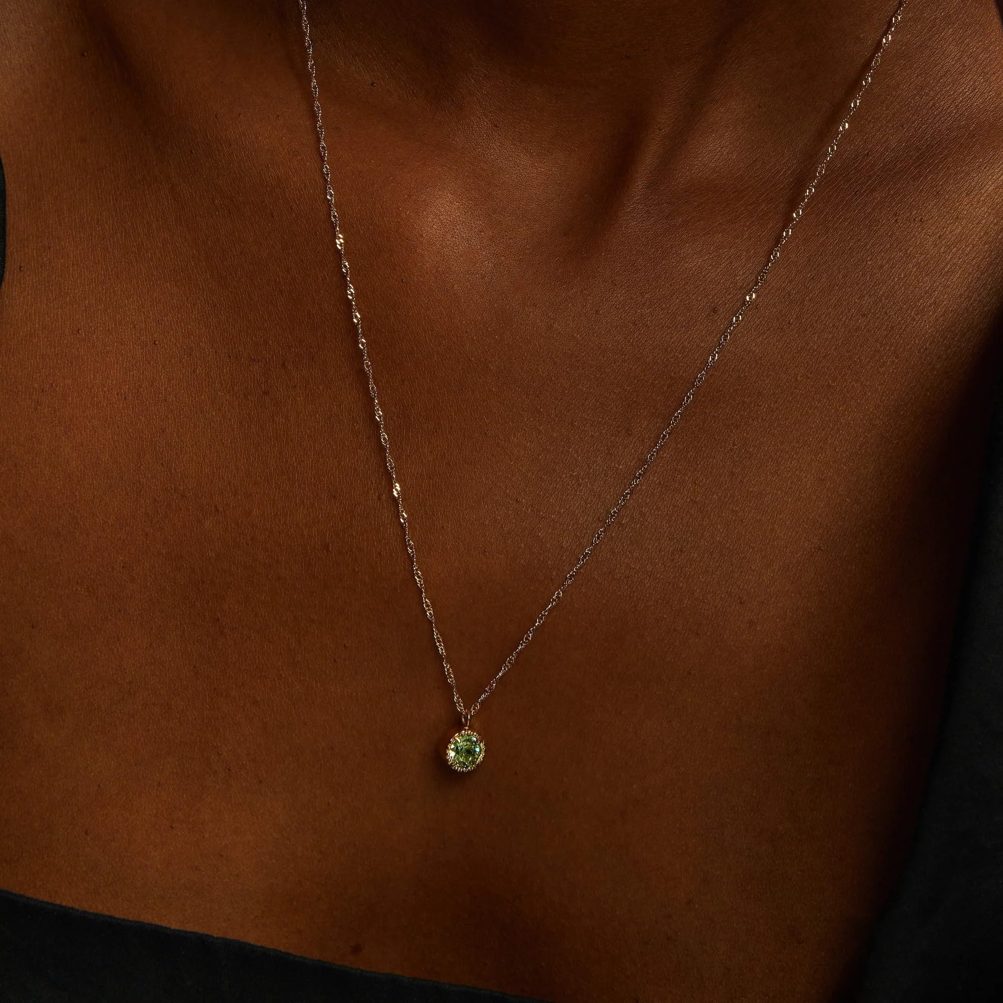 Hey Harper Gold Necklace For Women Trendy Necklace - 14K Golden PVD Coating Waterproof & Sweatproof Non Tarnish Jewelry Chain Necklaces - Image 3