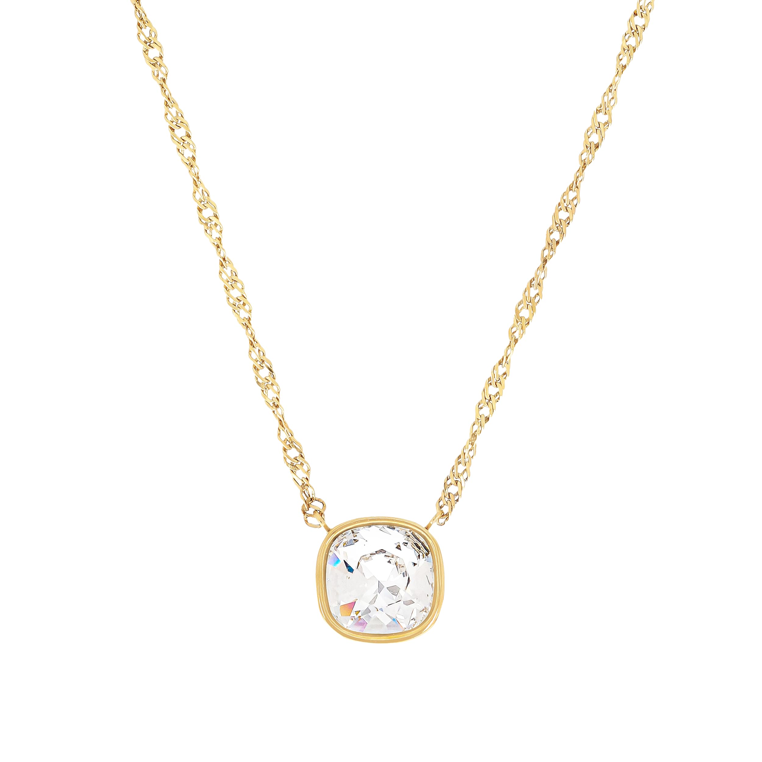 Hey Harper Gold Necklace For Women Trendy Necklace - 14K Golden PVD Coating Waterproof & Sweatproof Non Tarnish Jewelry Chain Necklaces - Image 5