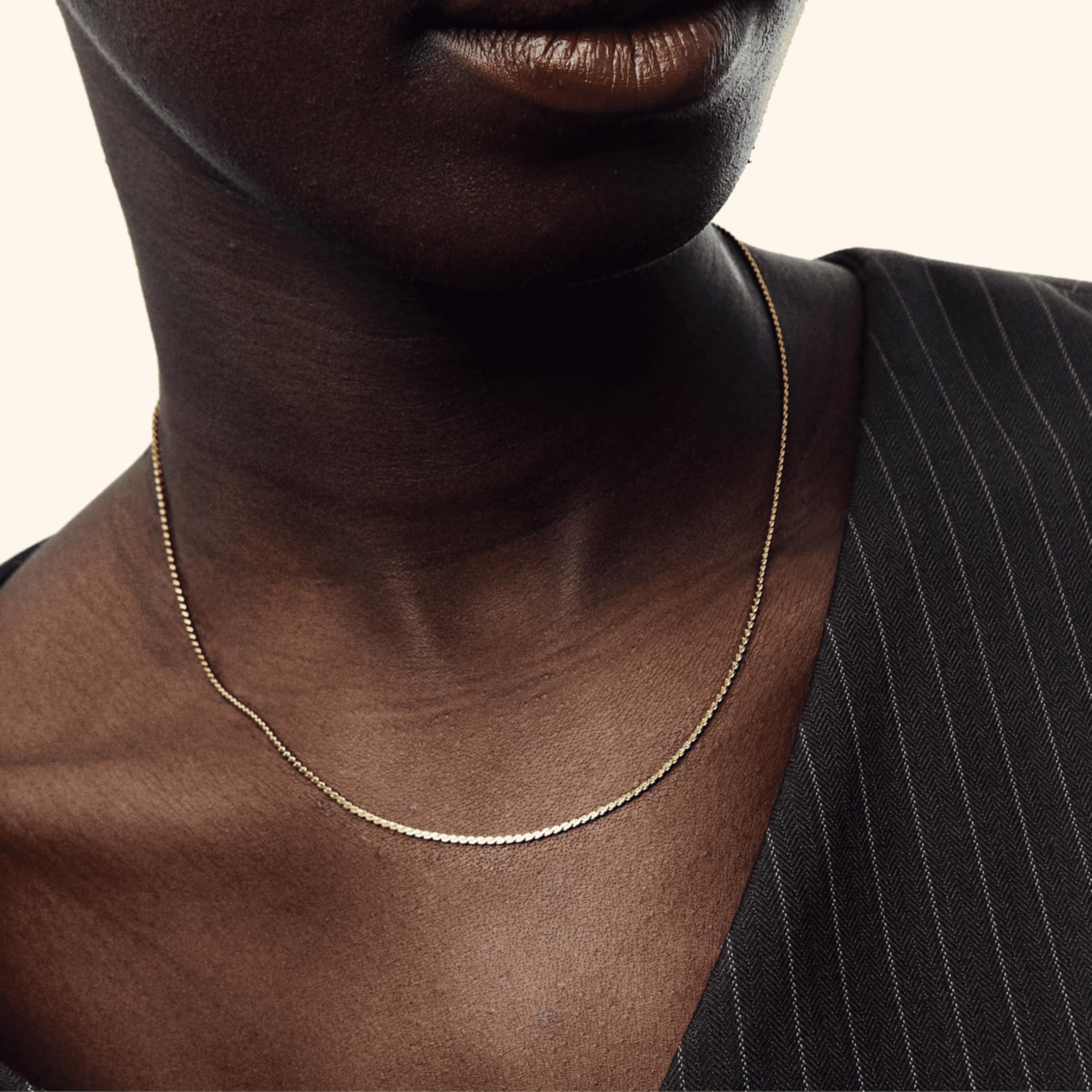 Hey Harper Gold Necklace For Women Trendy Necklace - 14K Golden PVD Coating Waterproof & Sweatproof Non Tarnish Jewelry Chain Necklaces - Image 3